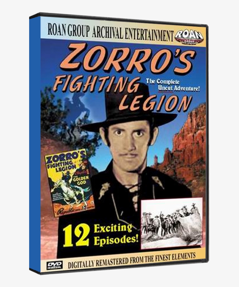 Zorro's Fighting Legion [region 1], transparent png download