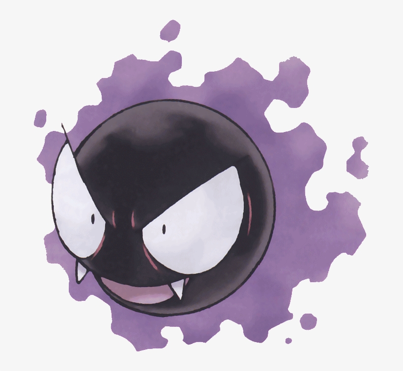 Gastly - Ghastly Pokemon, transparent png download