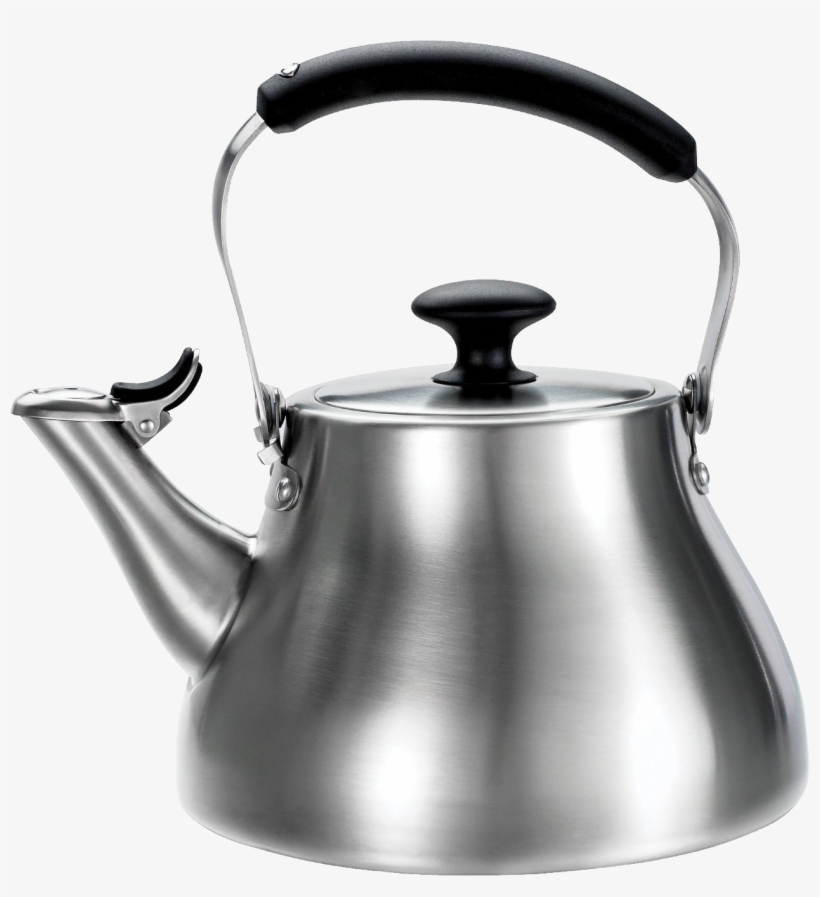 Kettle Png Image - Oxo Good Grips 1.7 Qt Classic Tea Kettle, Brushed Stainless, transparent png download