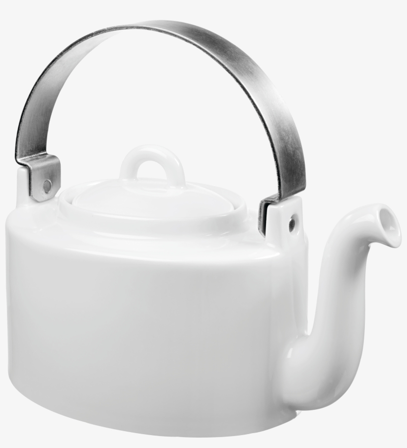 Porcelain Tea Kettle - Teapot, transparent png download