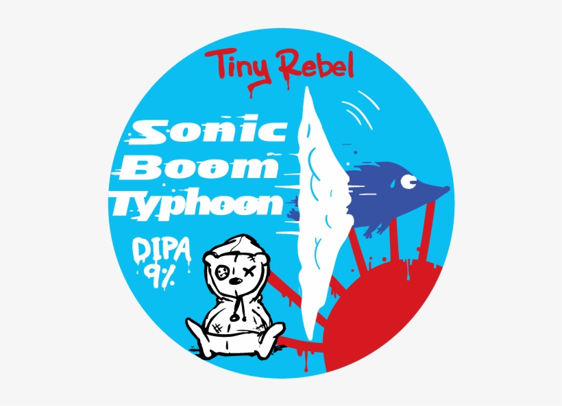 Sonic Boom Typhoon - Tiny Rebel Dirty Stop Out, transparent png download