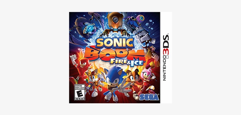 Fire & Ice - Nintendo 3ds Sonic Boom Fire And Ice, transparent png download