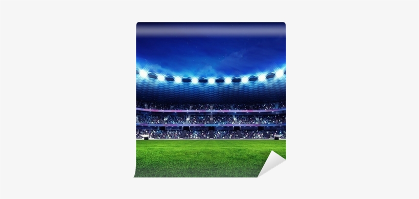 Modern Football Stadium With Fans In The Stands Wall - Wh Candy Personalized Super Bowl Themed Stadium Hershey's, transparent png download