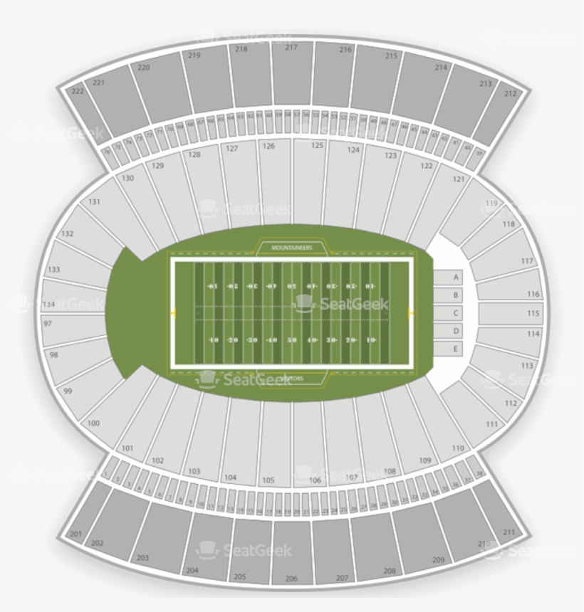 Mountaineer Field At Milan Puskar Stadium, transparent png download
