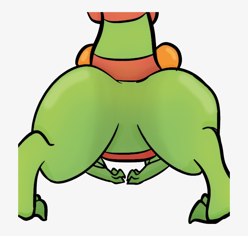 Sceptile Butt - Fur, transparent png download