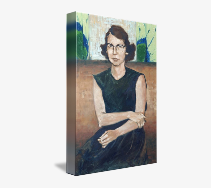 "wise Blood A Portrait Of Flannery Oconnor" By Lauren - Gallery-wrapped Canvas Art Print 11 X 16 Entitled Wise, transparent png download