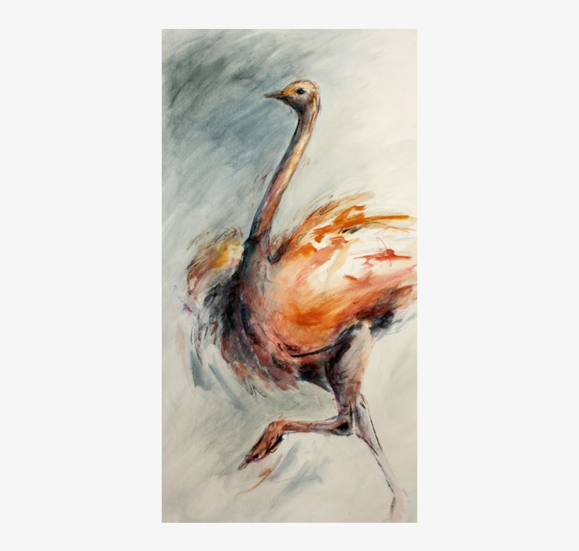 Flurry Of Feathers - Painting, transparent png download