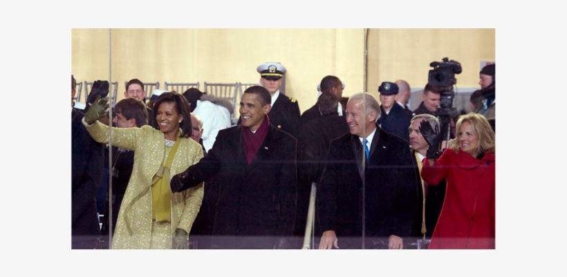Michelle And Barack Obama Join Joe And Jill Biden Wave, transparent png download