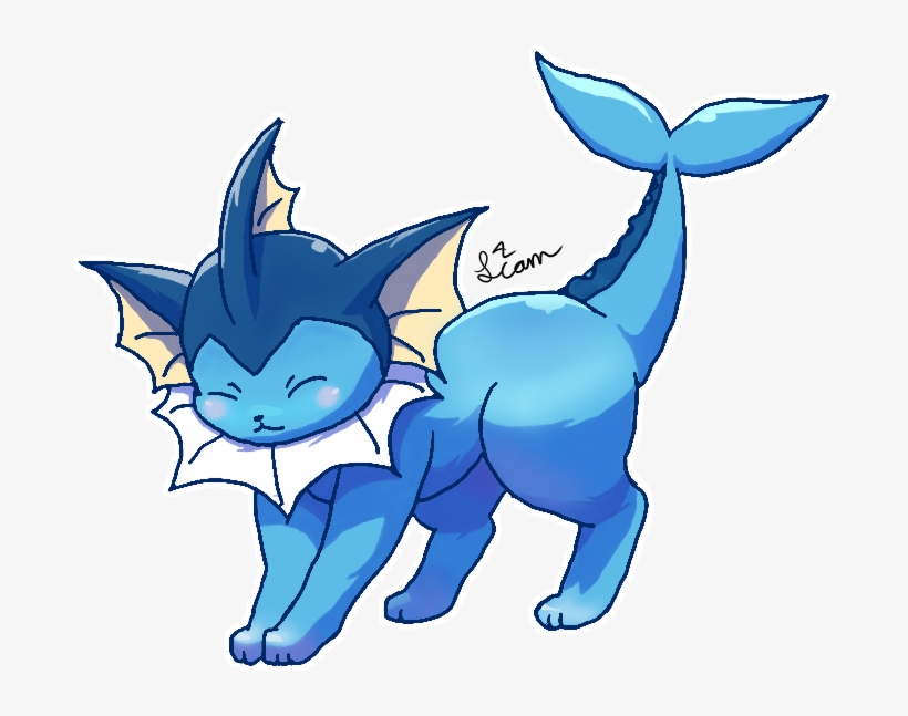 Vaporeon I Choose You - Mammal, transparent png download