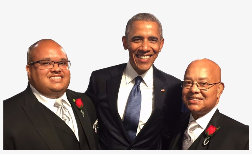 Leevys And President Obama 2 - Leevy's Funeral Home, transparent png download
