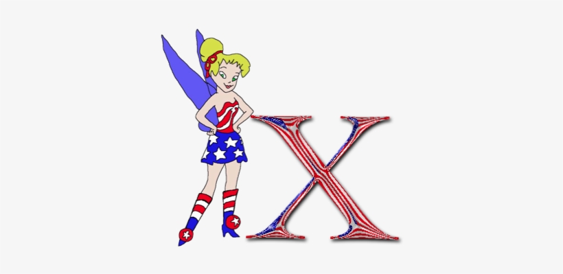 Tinkerbell, Tinker Bell, Usa, American Flag, Free Alphabet, - Animal House Delta House Sign, transparent png download