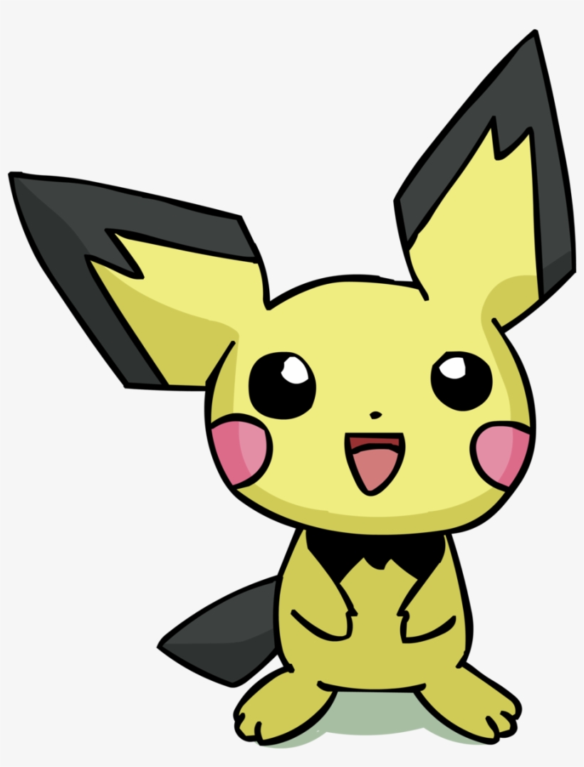 Buscar Con Google - Pichu Cartoon, transparent png download