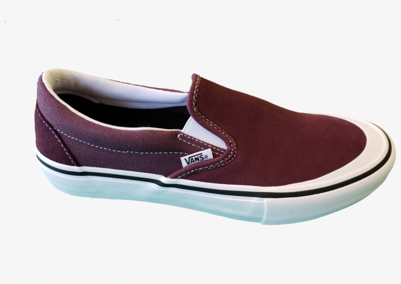 vans slip on pro raisin