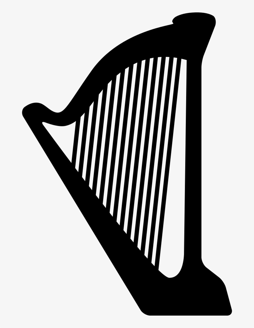 Harp Comments - Musical Instrument, transparent png download