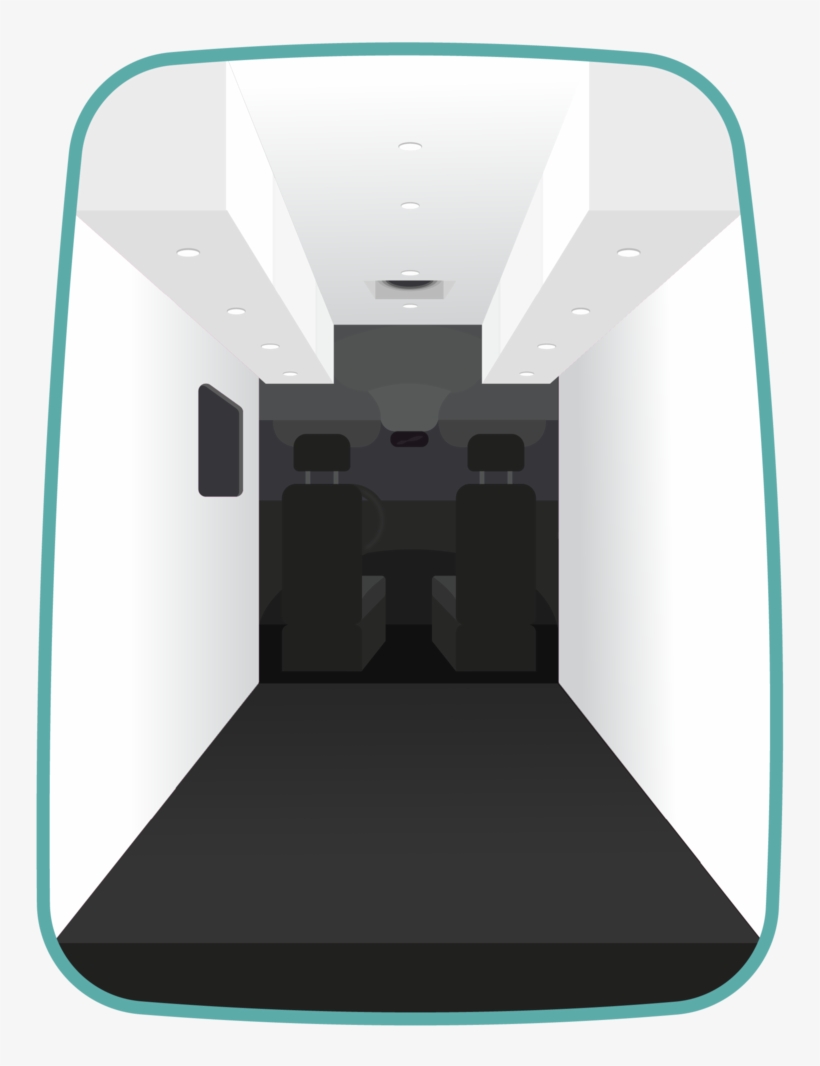 Vans Interiors White White - Portable Network Graphics, transparent png download