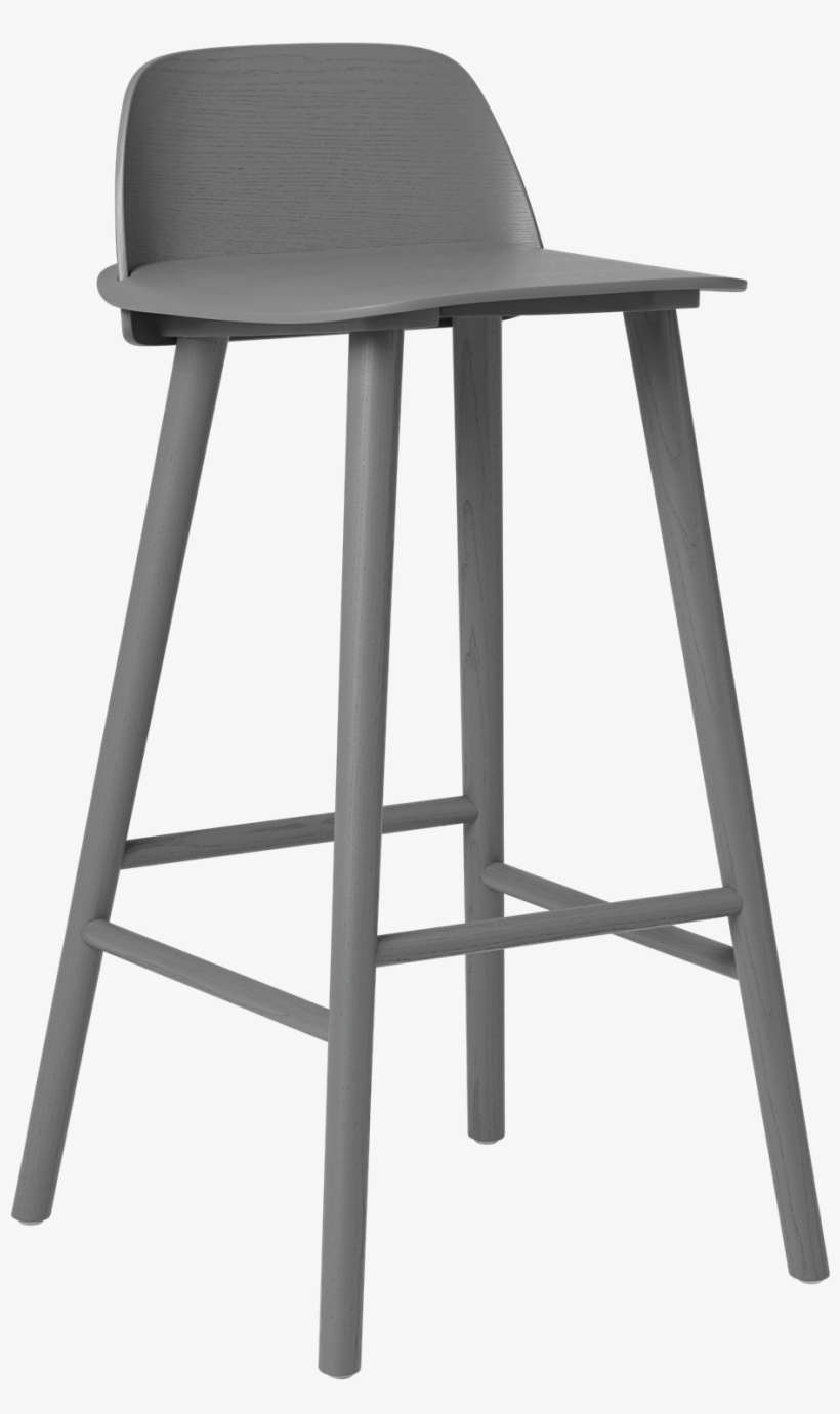 Nerd Bar Stool - Muuto Stool, transparent png download