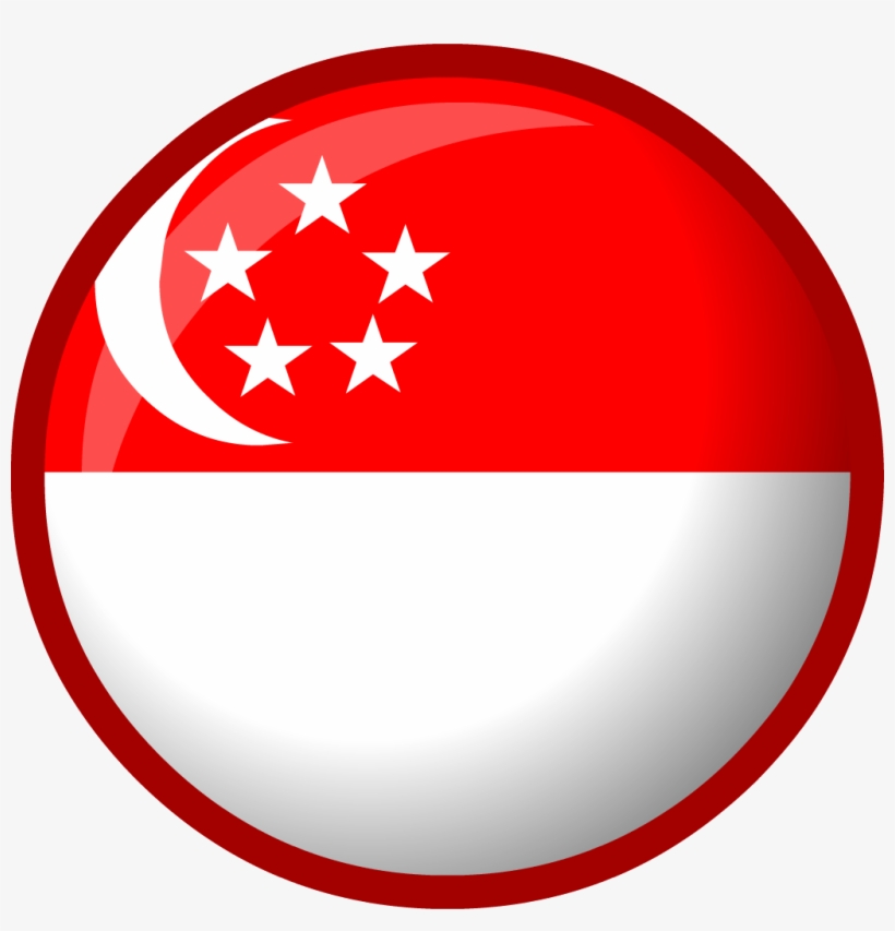 Singapore Flag - Singapore Flag Logo Png, transparent png download