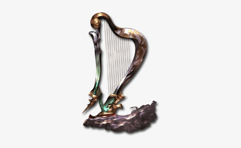 Wind God Harp - Harp Granblue, transparent png download
