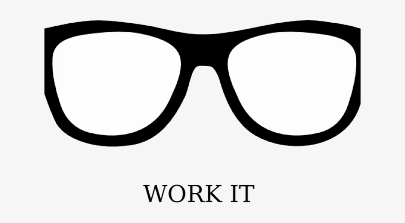 Original - Nerd Glasses Clip Art, transparent png download
