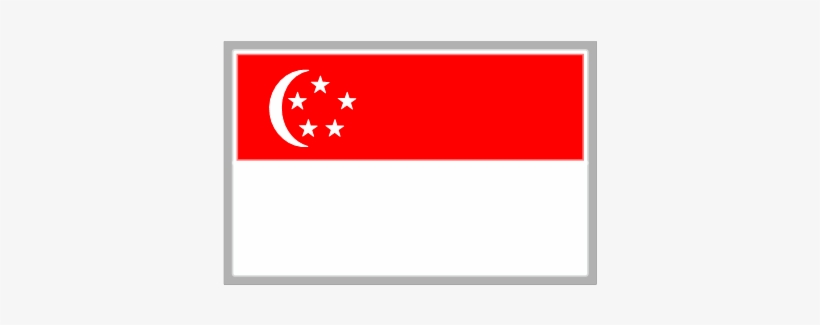 Singapore - ธง ประ จํา ชาติ สิงคโปร์, transparent png download