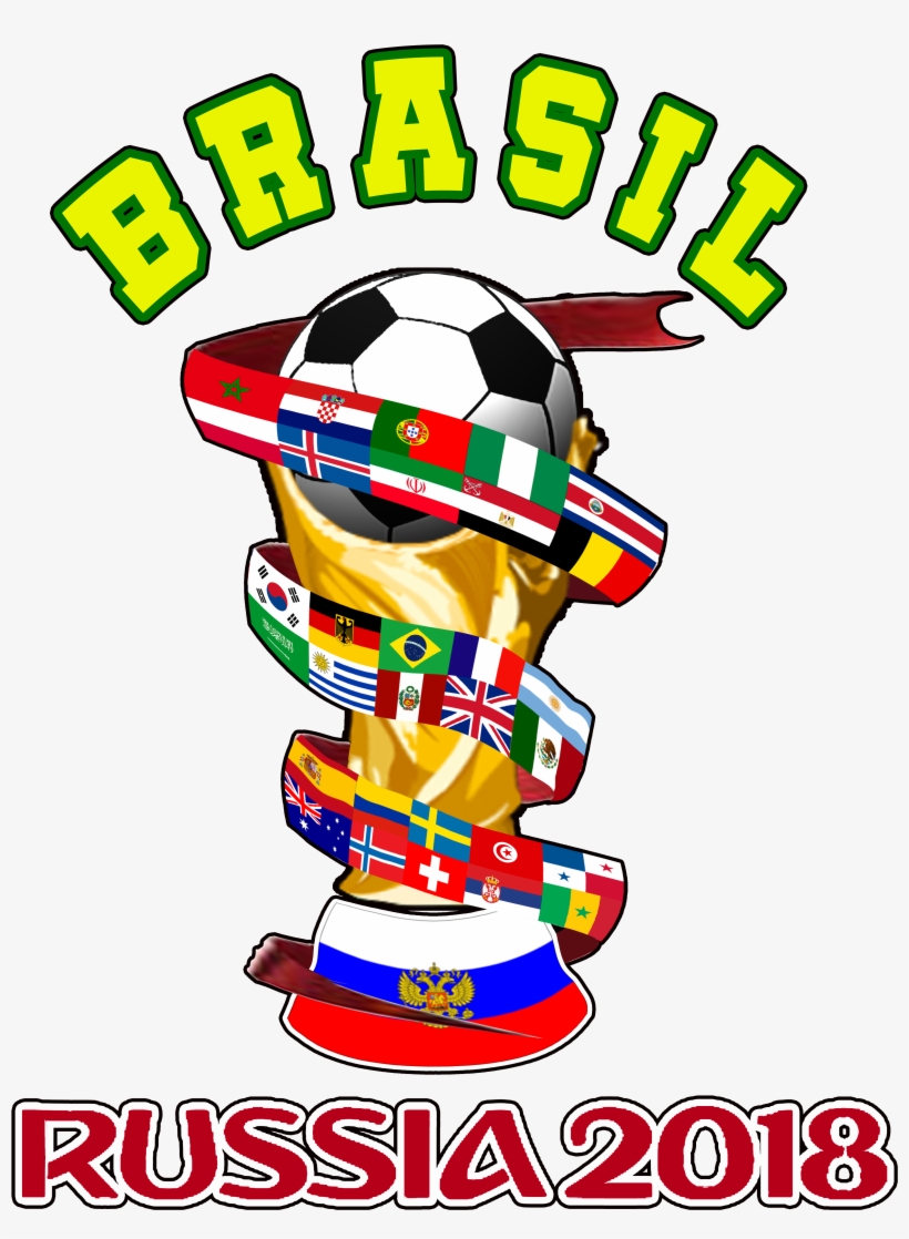 Brasil World Cup Russia - World Cup Russia 2018 France, transparent png download