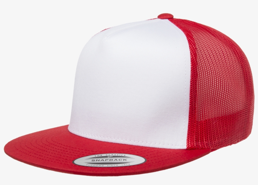 White Front Classic Cotton Blend Trucker Mesh From - White, transparent png download