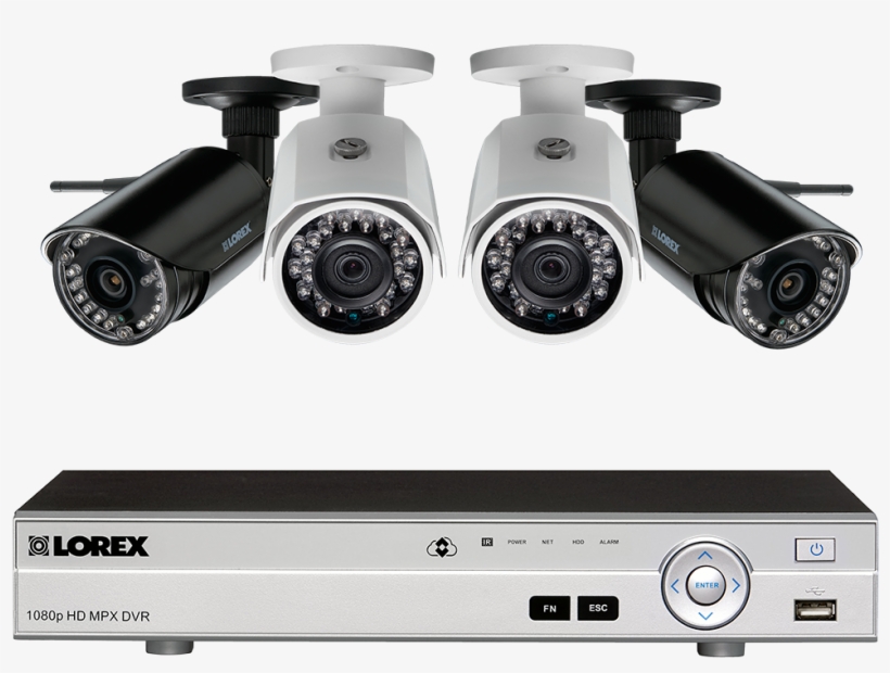 Surveillance Camera Recording Png Png Transparent Library - Lorex Lbv2711b-2pk 1080p Hd Weatherproof Night-vision, transparent png download
