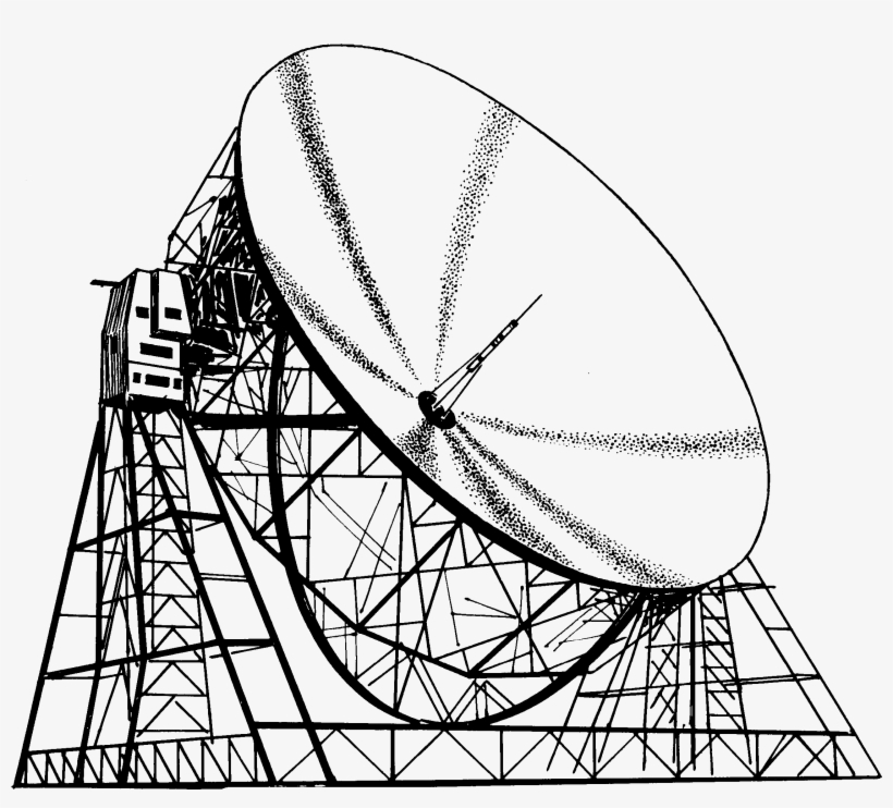 Radio Telescope 3 - Radio Telescope Clipart, transparent png download