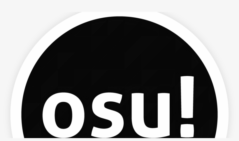 Osu Logo Black And White, transparent png download