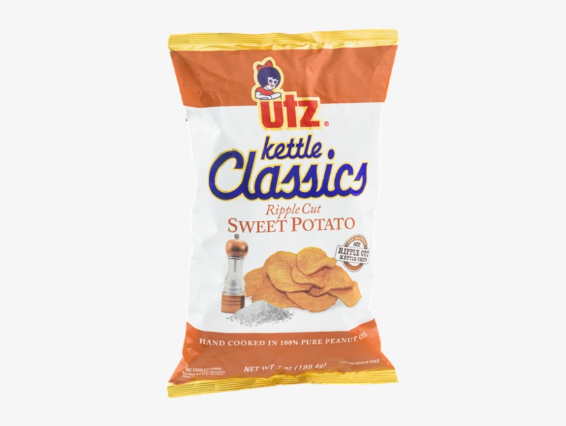 Utz Chips Png - Utz Dark Russets Kettle Classics Potato Chips - 8oz, transparent png download