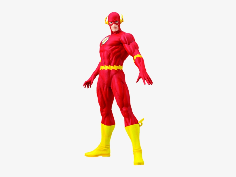 Dc Flash Png - Kotobukiya Dc Comics: The Flash Art Fx Statue, transparent png download