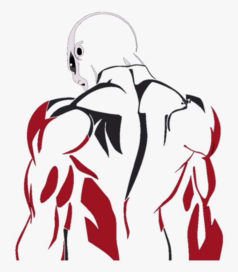 Jirenthegrey Jiren Dbs Anime Shadow Background Coolst - Illustration, transparent png download