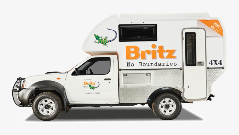 Britz Equipped 4x4s For Hire - Britz Nissan Single Cab Navi, transparent png download