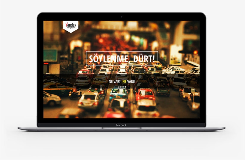 Yandex Turkey Navi April Fools Digital Campaign - Train Station Tilt Shift, transparent png download
