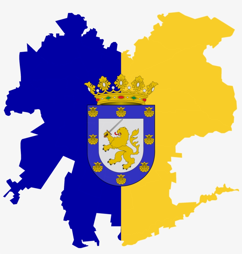 Flag Map Of Santiago De Chile - Santiago De Chile Flag, transparent png download
