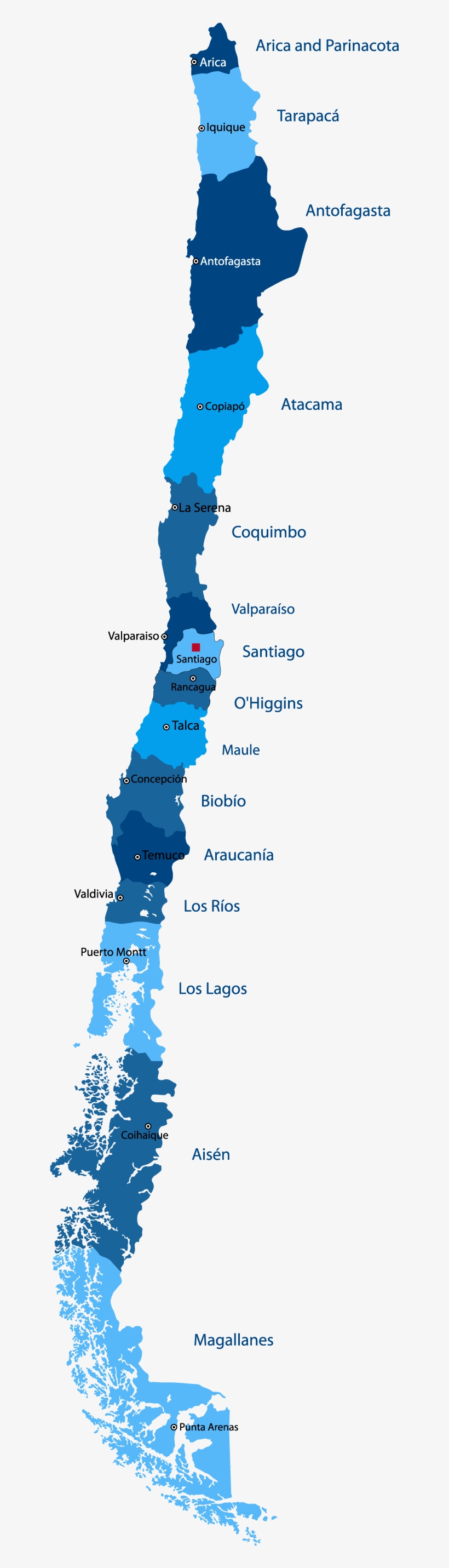 Are You Interested In Entering The Latin America Market - Chile Map, transparent png download