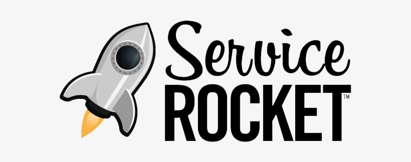 2018 Servicerocket - Servicerocket White Logo, transparent png download