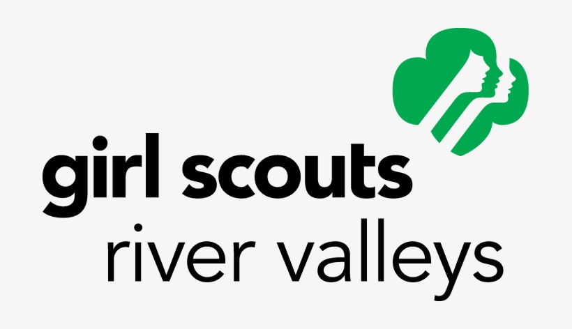 Girl Scouts Is For Every Girl In Kindergarten Through - Girl Scout River Valleys Logo, transparent png download