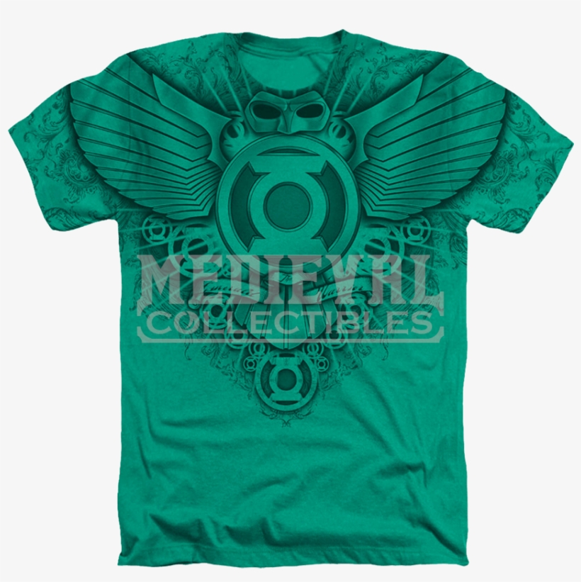Green Lantern Winged Logo T-shirt - T-shirt: Sesame Street- Oscar Can It!, Xl. T-shirt, transparent png download