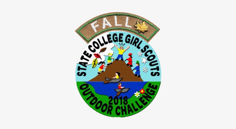 2018 Outdoor Challenge Patch - Girl Scouts, transparent png download