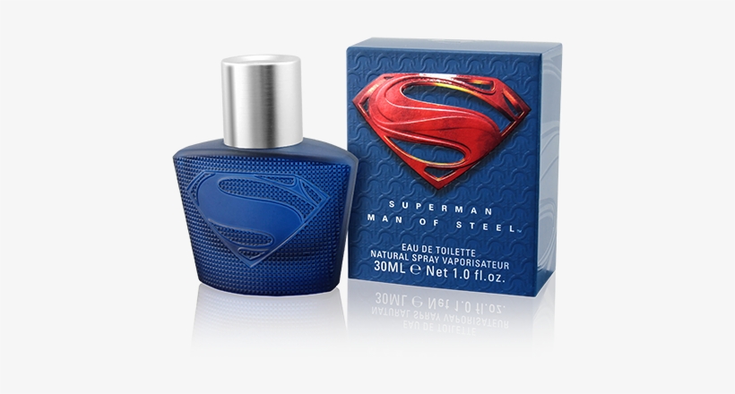 Superman Man Of Steel Eau De Toilette Natural Spray, transparent png download