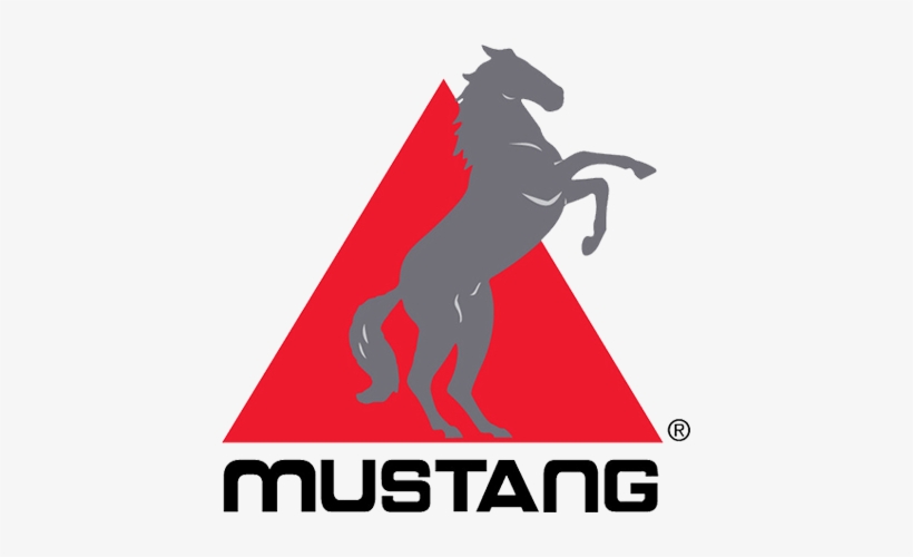 Mustang Skid Steer Logo, transparent png download