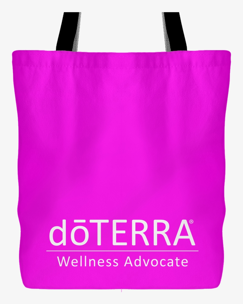 Doterra Wellness Advocate Logo Tote Bag - Doterra Essential Oil Travel Bag - Holds 10 5ml-15ml, transparent png download