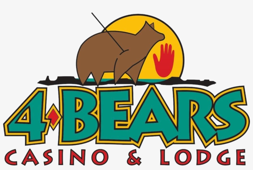 4 Bears Logo Hires - 4 Bears Casino, transparent png download