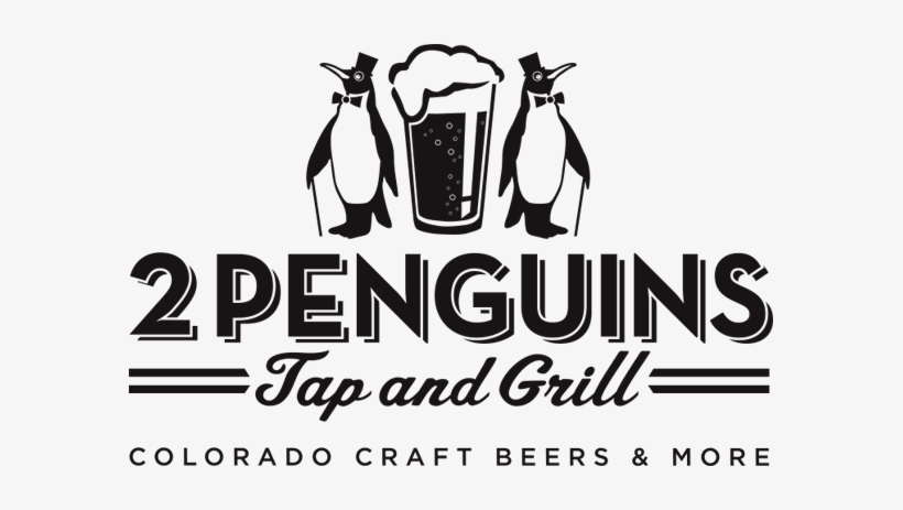 Two Penguins Tap & Grill - Two Penguins Logo, transparent png download