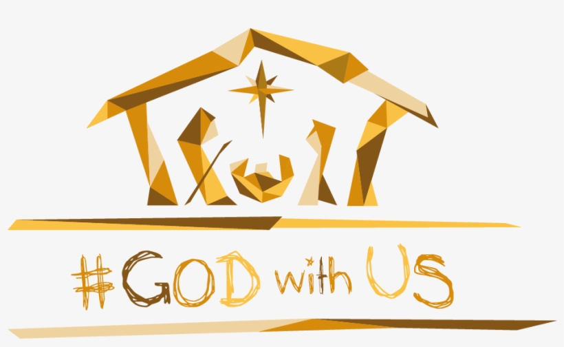 Church Of England 2017 Christmas Logo - Christmas God With Us, transparent png download