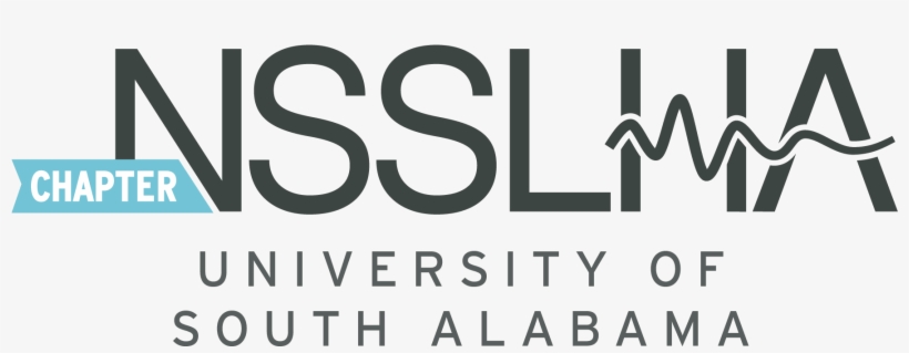University Of South Alabama - National Student Speech Language Hearing Association, transparent png download