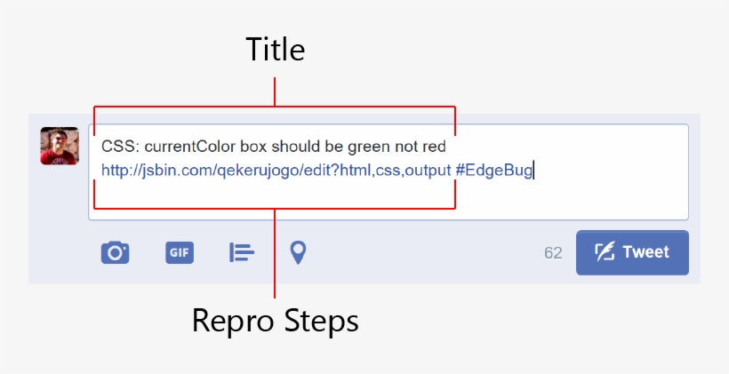Microsoft Now Lets You Submit Bug Reports For Microsoft - Tweet Css, transparent png download