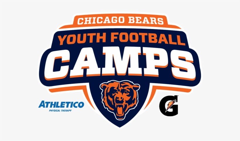 Chicago Bears Youth Football Camps - Youth Football Camp Logo, transparent png download