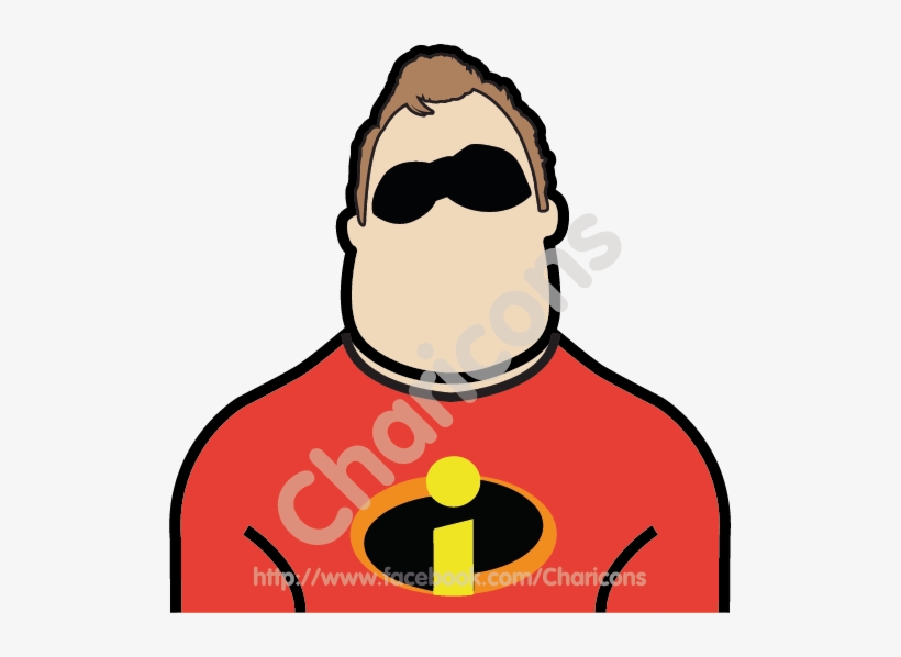 The Incredibles Mr New Charicon By Geekeboy - Mr Incredible Vector, transparent png download